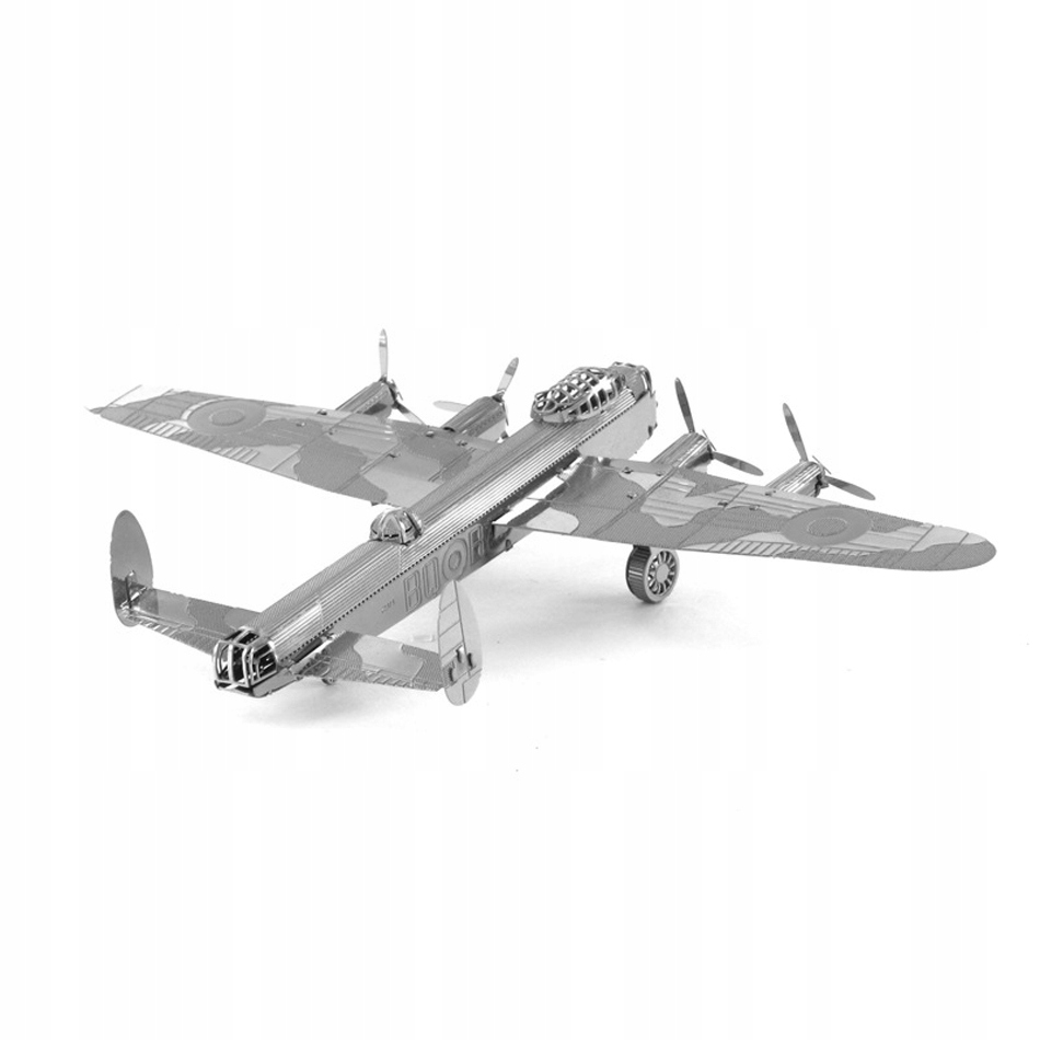 Metalowe puzzle 3D Avro Lancaster bombowiec RAF Marka Metal Earth