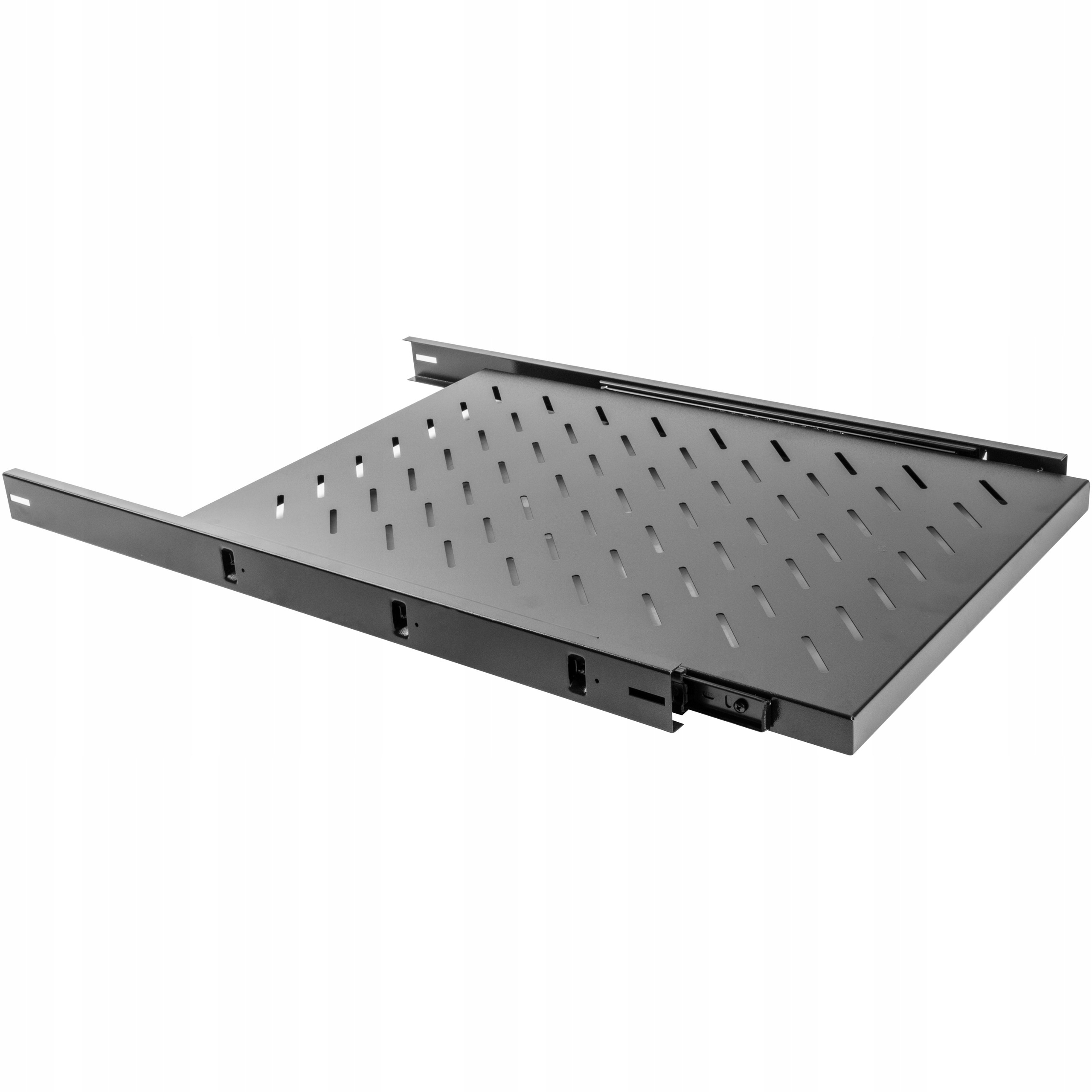Výsuvná Police Pro 19" Skříně 1000 MM, Nosnost 60 Kg, Černá Lanberg