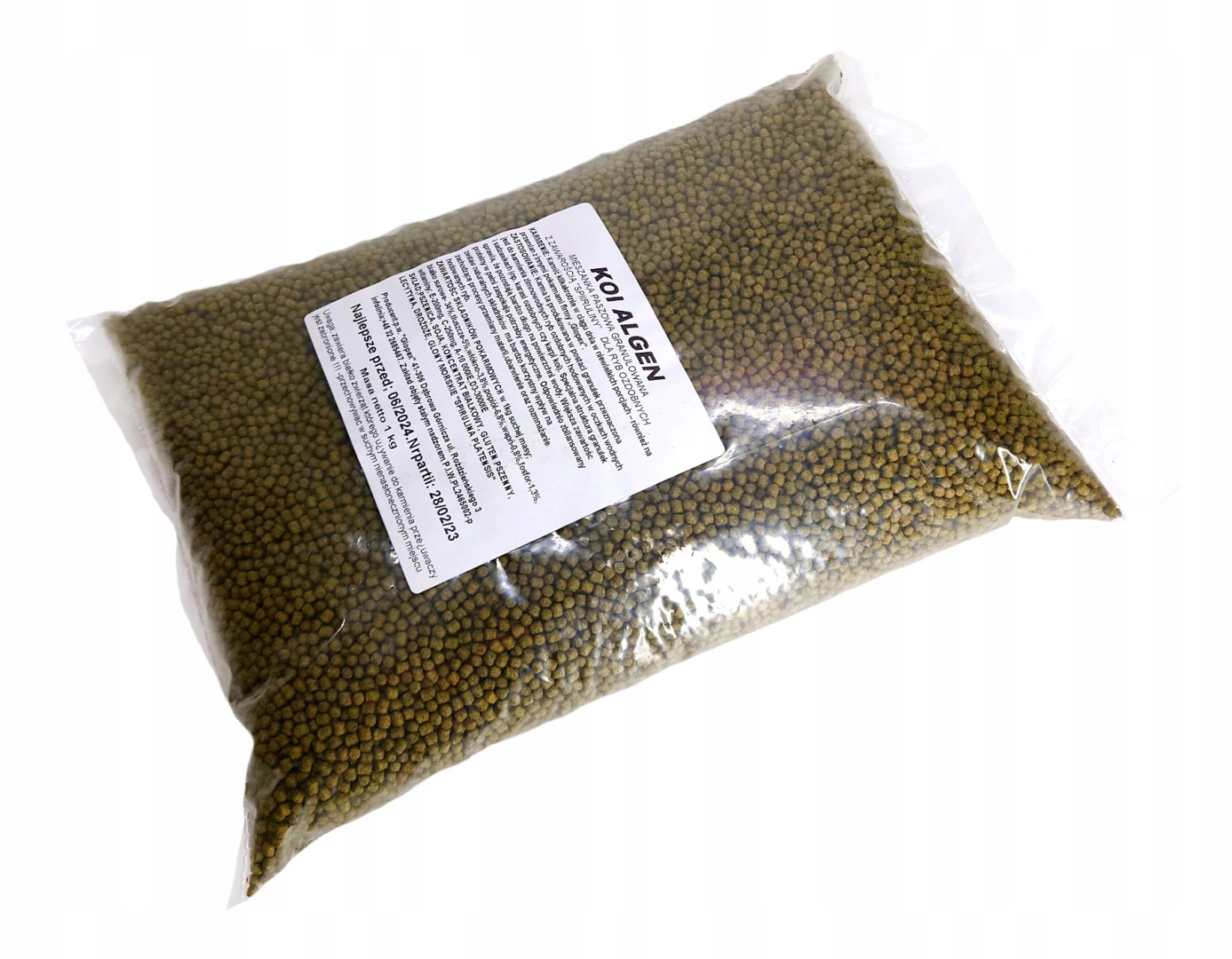 

Glopex Koi Algen 3,0mm karma dla ryb stawowych 1kg