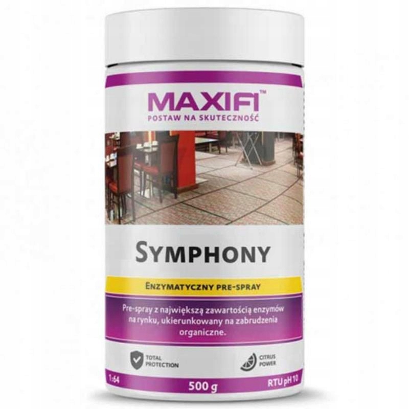 

Maxifi Symphony 500g do zabrudzeń z żywności