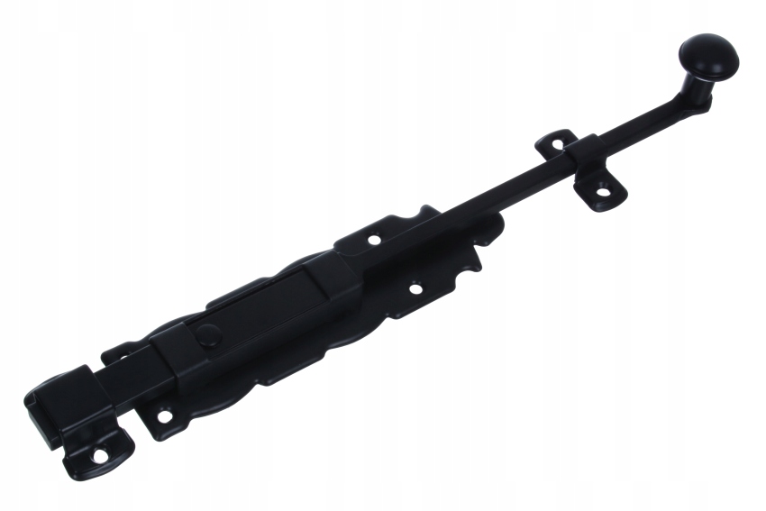 

Zasuwa Zasuwka Do Drzwi Garażu Bramy 300 MM Czarna