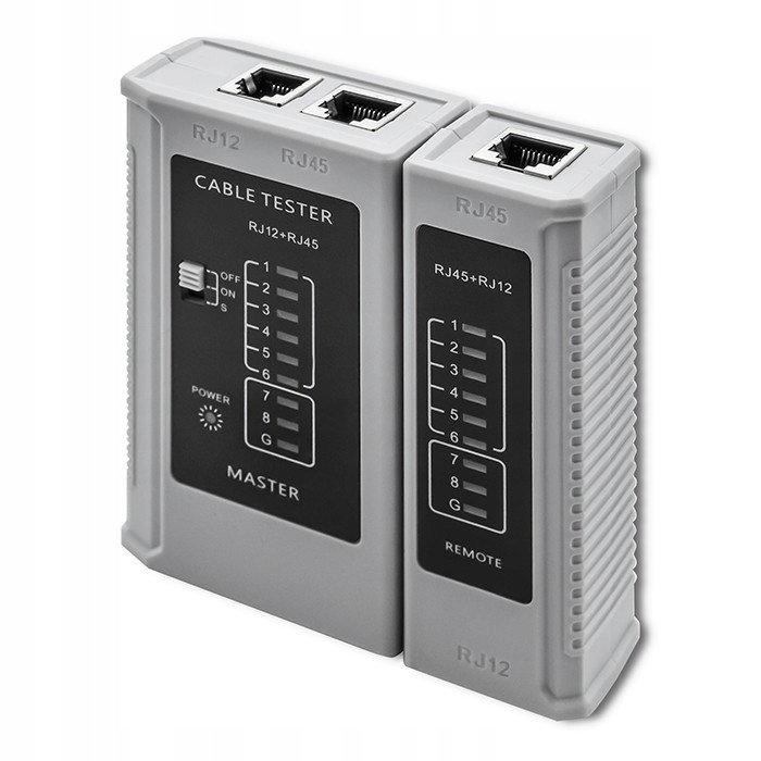 Tester Sieci Kablowych Rj45 Rj12