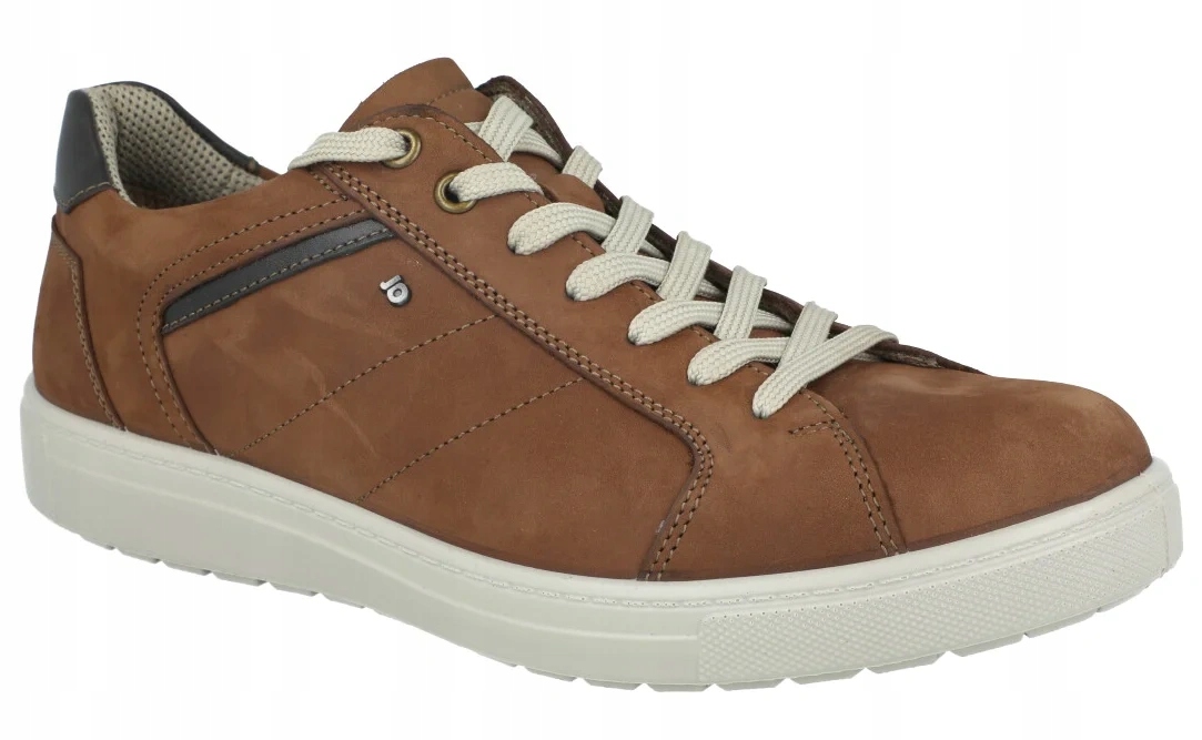 Jomos 321375 velikost K, hnědé boty na široké nohy, velké velikosti, velikost R40