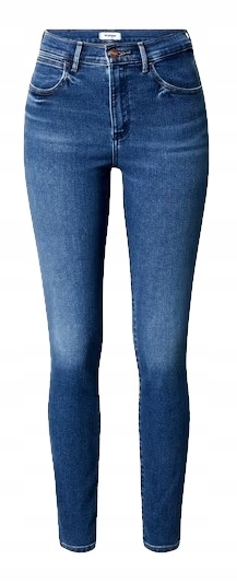 Kalhoty Wrangler Skinny 630 High Rise Camellia W27H4734R vel. W26/L32