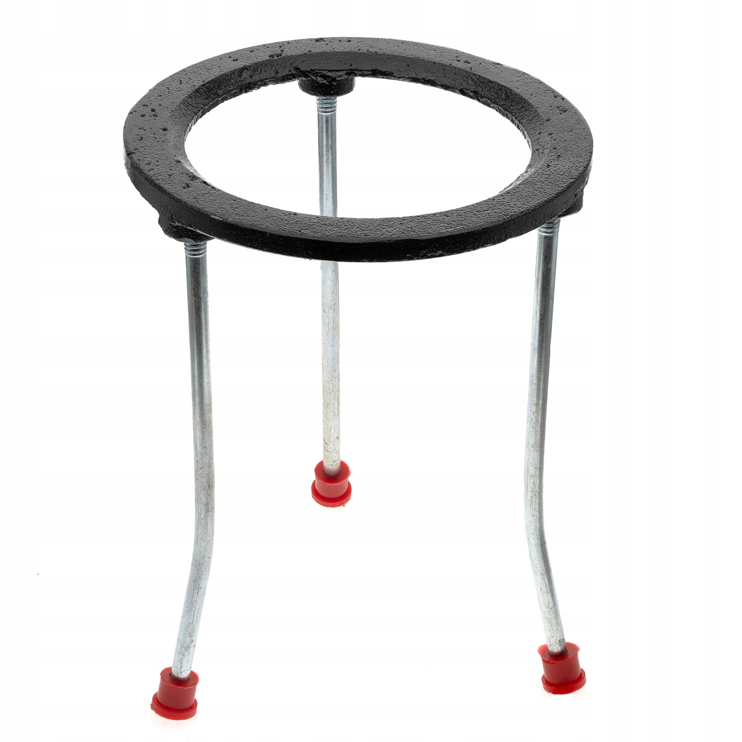 Trójnóg laboratoryjny pod palnik okrągły żeliwny śr. 120 mm wys. 155 mm