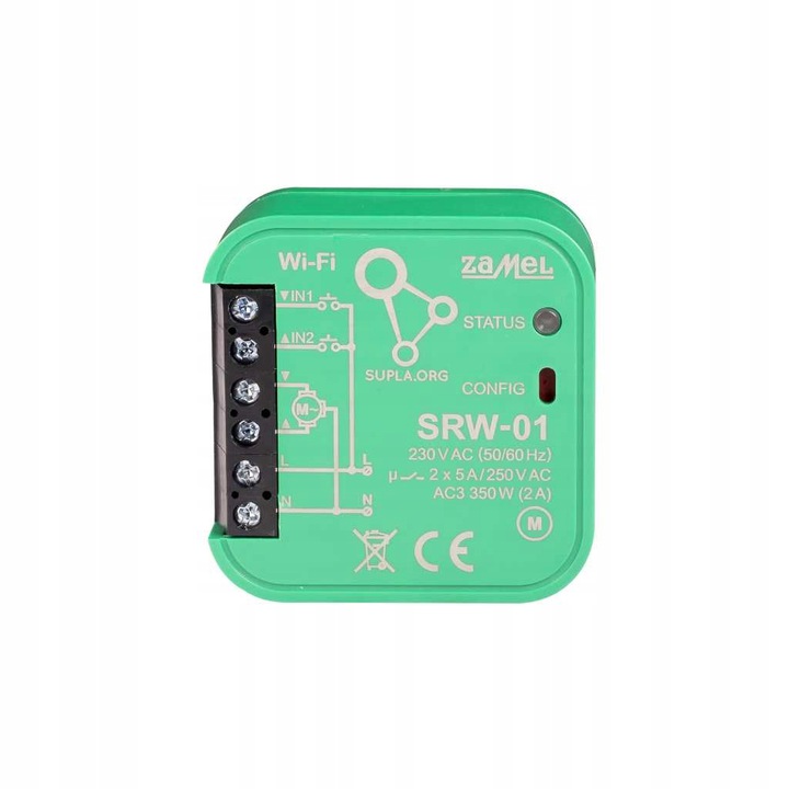 

Sterownik do rolet Supla Wi-Fi SRW-01