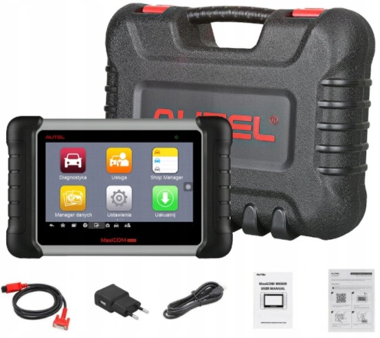 AUTEL MaxiCHECK MX808TS J. POLSKI TESTER + TPMS
