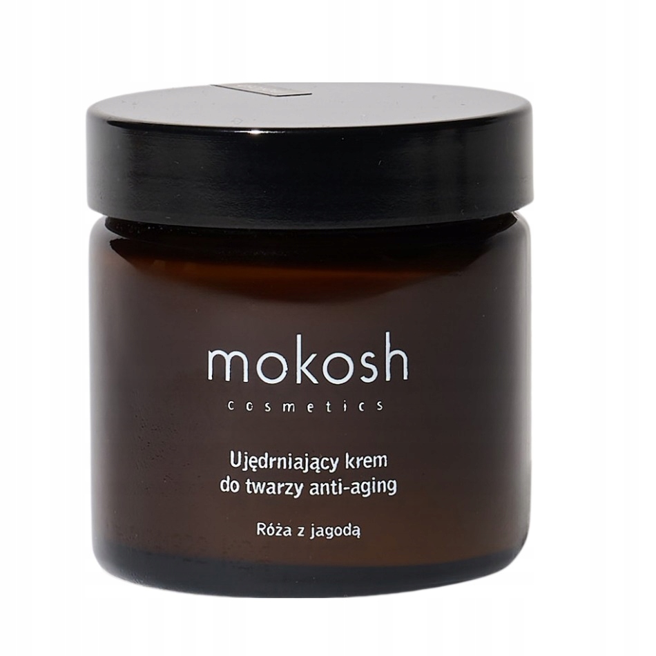 Mokosh Ujędrniający krem do twarzy anti aging Róża z jagodą 60ml