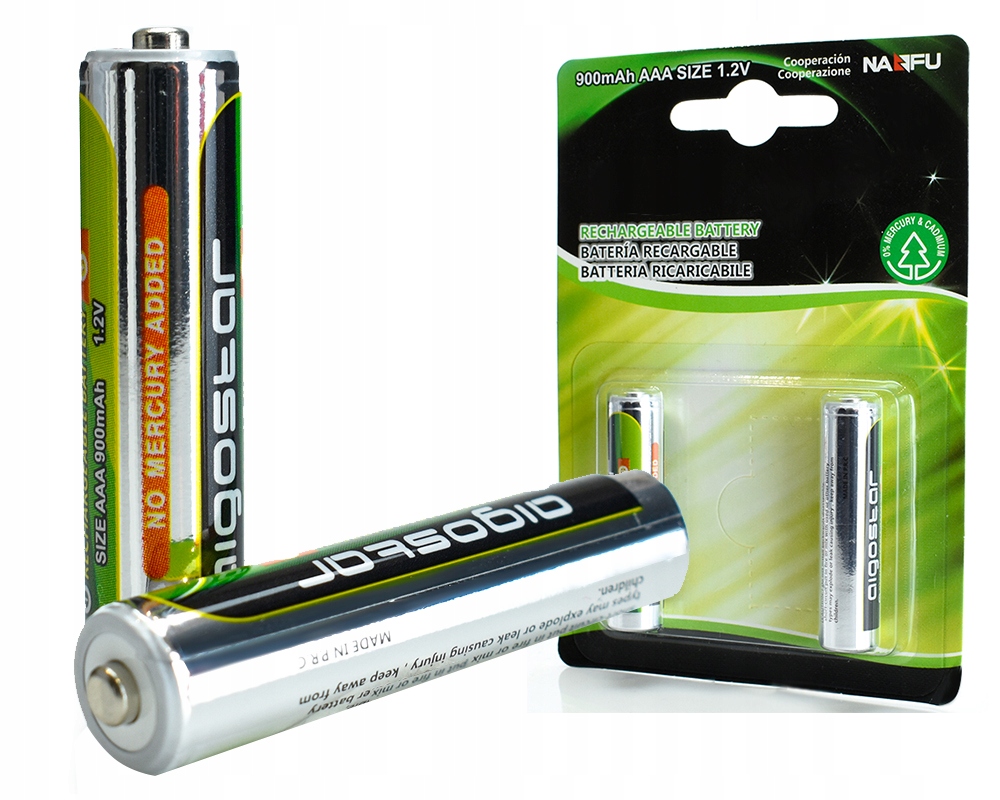 

Bateria Akumulator Akumulatorek Aaa 1.2V 900mAh