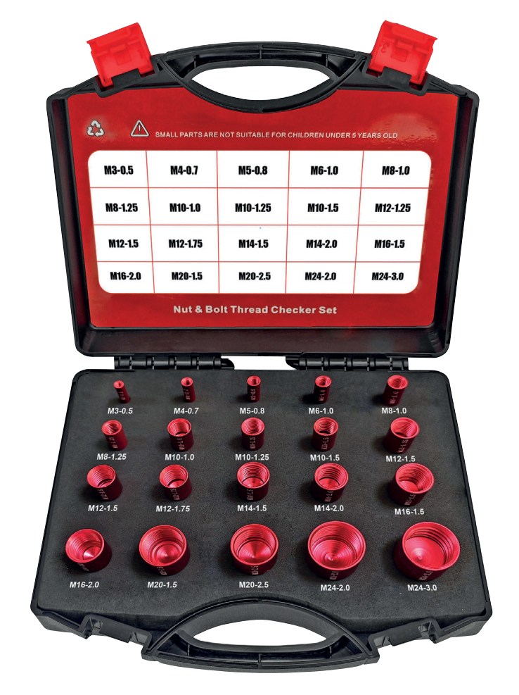 Sada Testů Pro Metrické Šrouby A Matice – M3 – M24