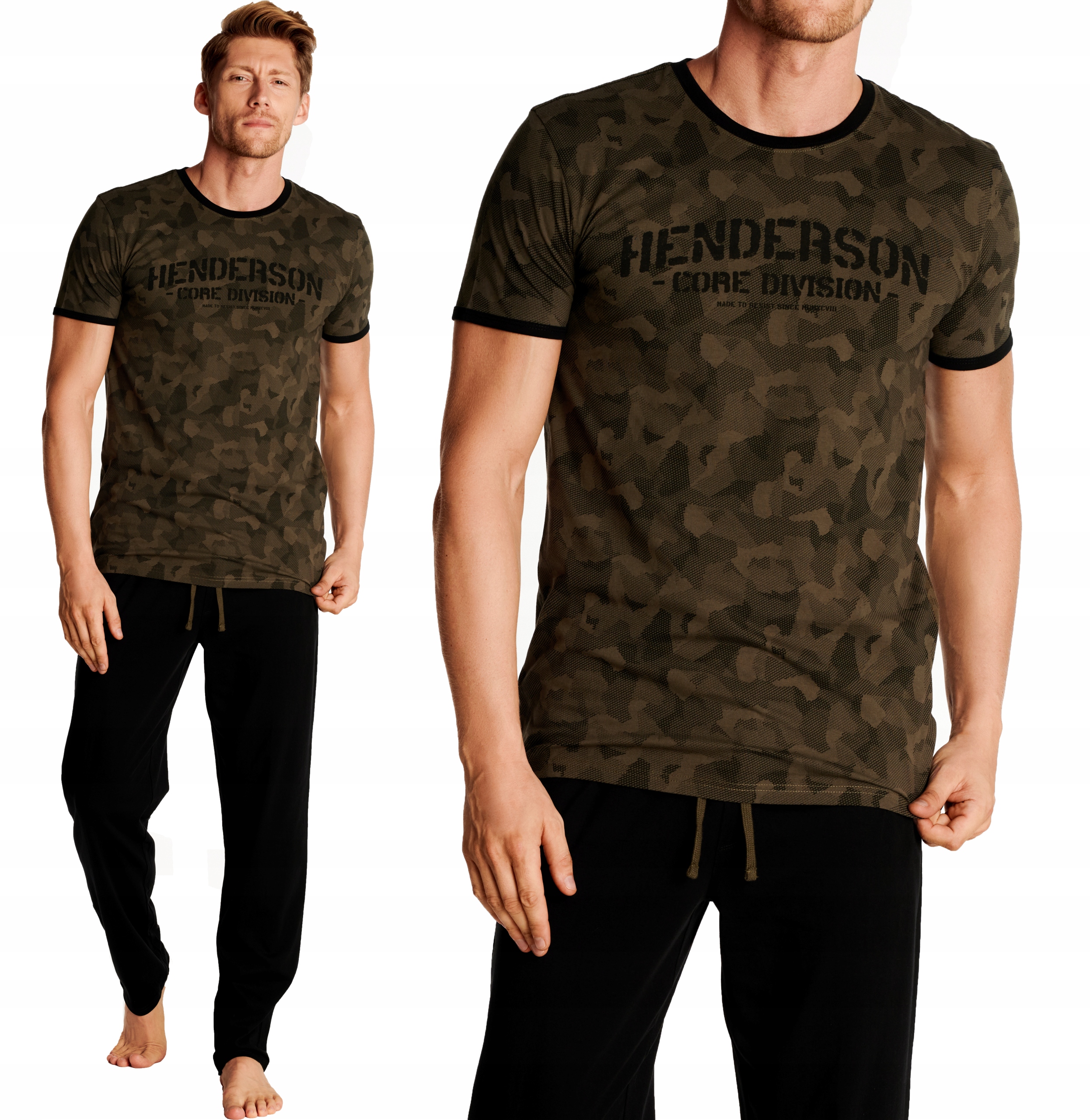 

Piżama męska kr. rękaw Henderson Okay 38380-87 r M