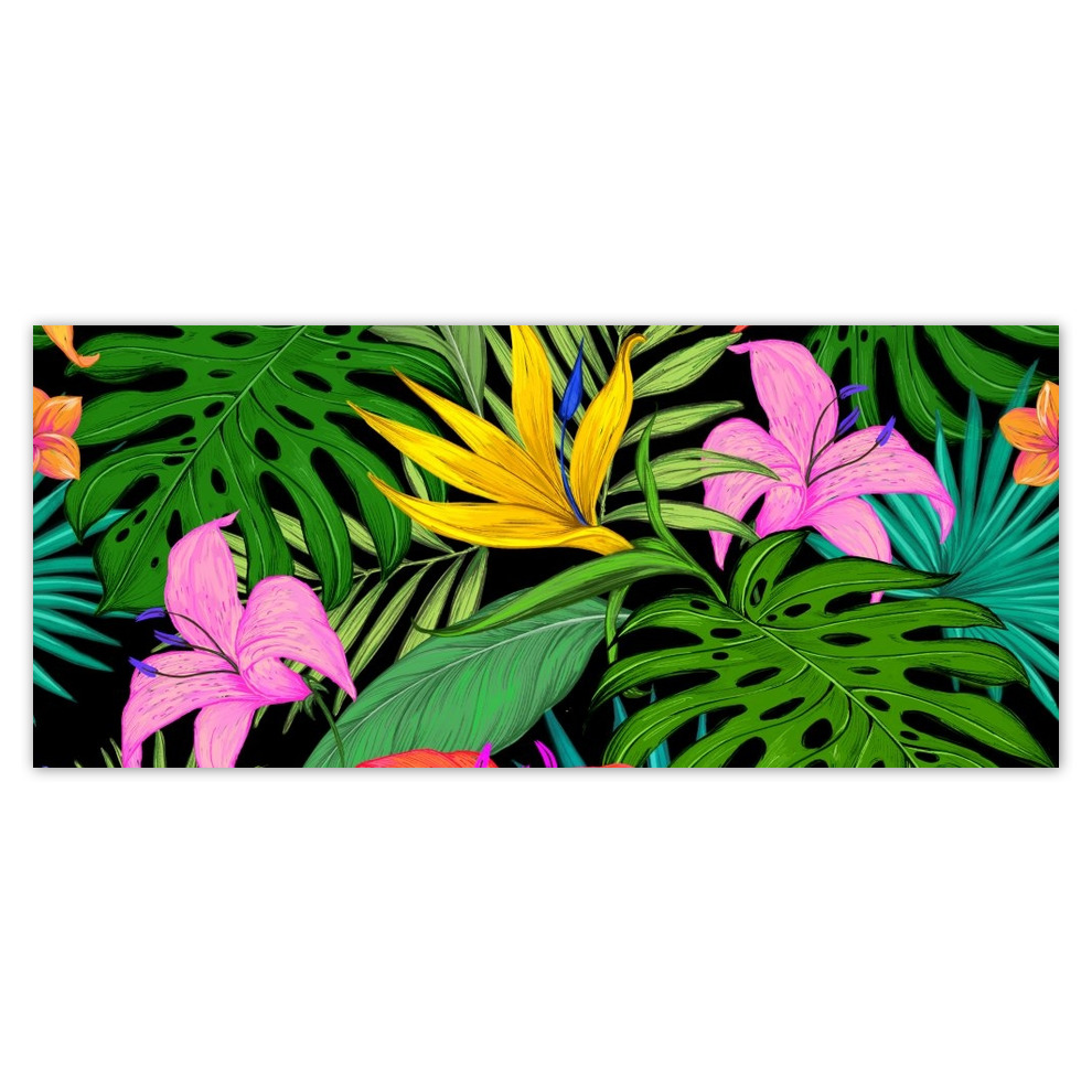 

Fototapety flizelina 211x91 Liście monstery Listki