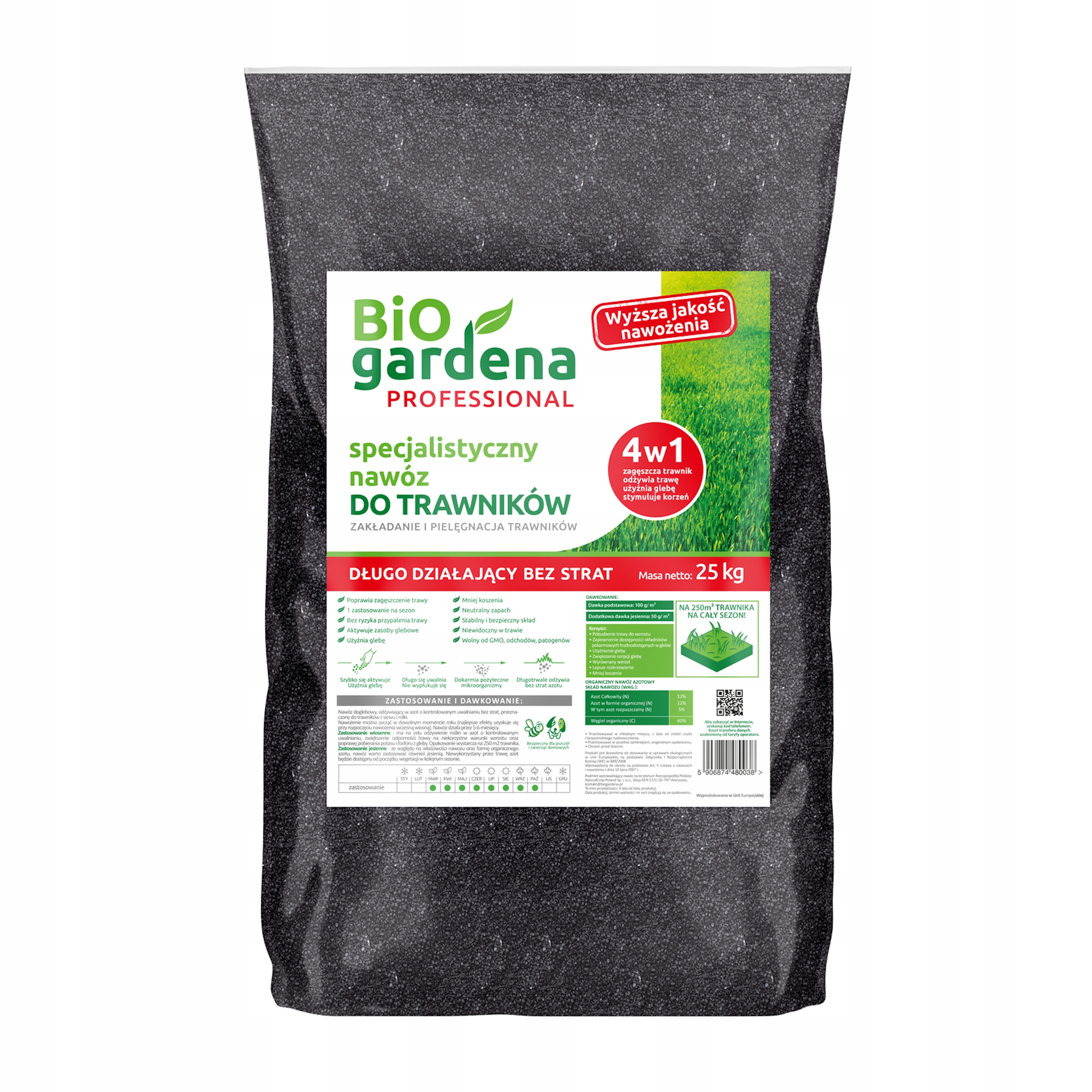 

Nawóz Do Trawników 25KG Eko Biogardena