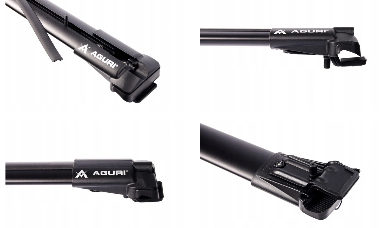 Bagażnik Aguri Prestige Black Dacia Duster 2018- Długość belki 87.5 cm