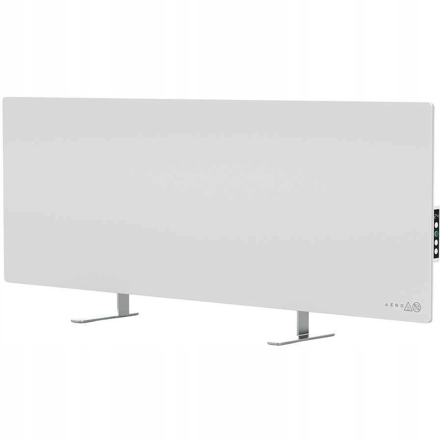 Skleněný Ohřívač Aeno GH3S 700W Infračervený Ir Konvekce Aplikace Bílá