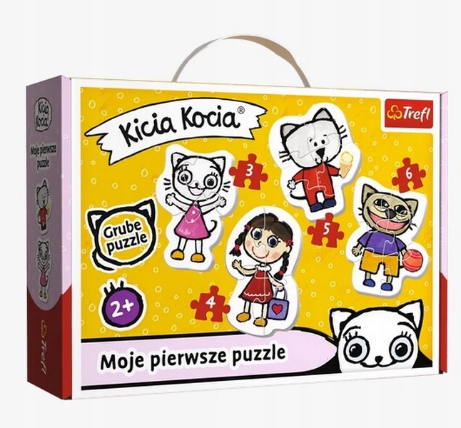 

Puzzle Baby Classic Wesoły Kicia Kocia
