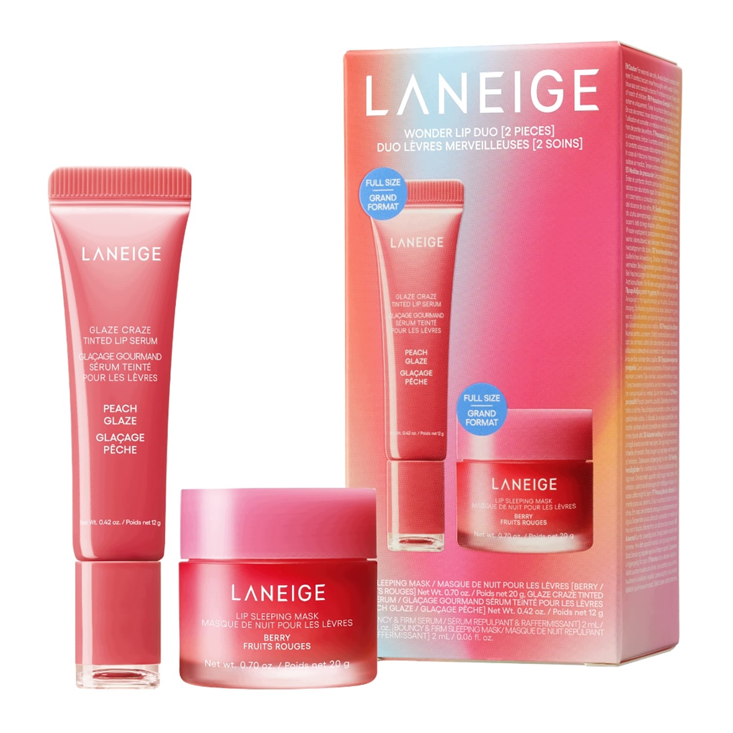 Laneige Wonder Lip Duo Zestaw prezentowy do ust