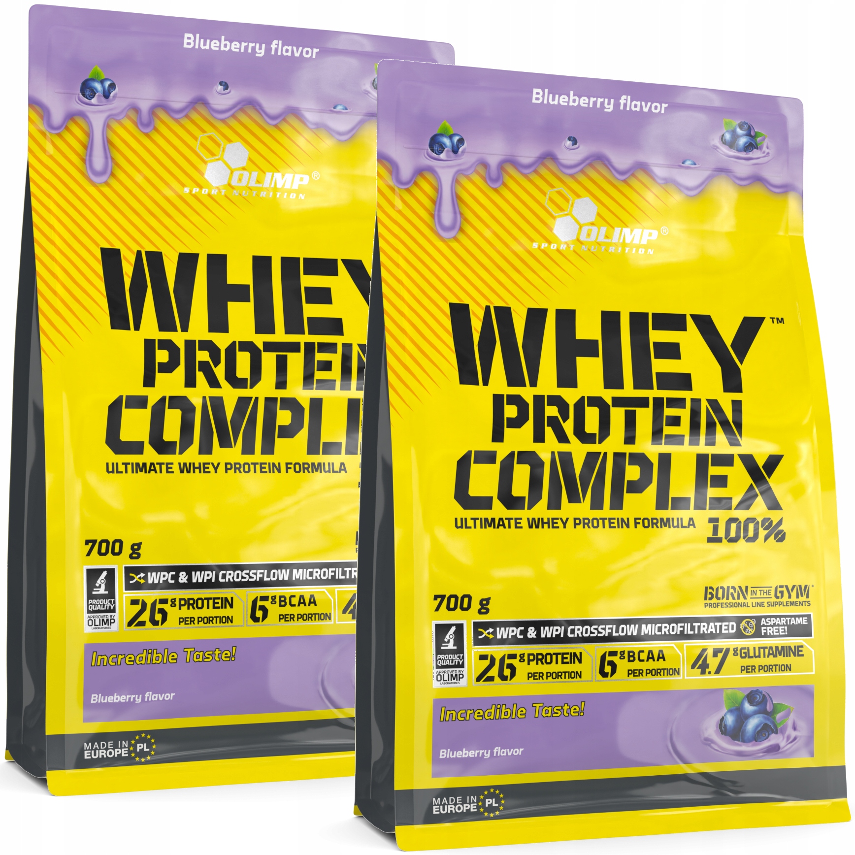 Olimp Whey Protein Complex 1400g Wpc Protein Wpi 2x700g Borůvka