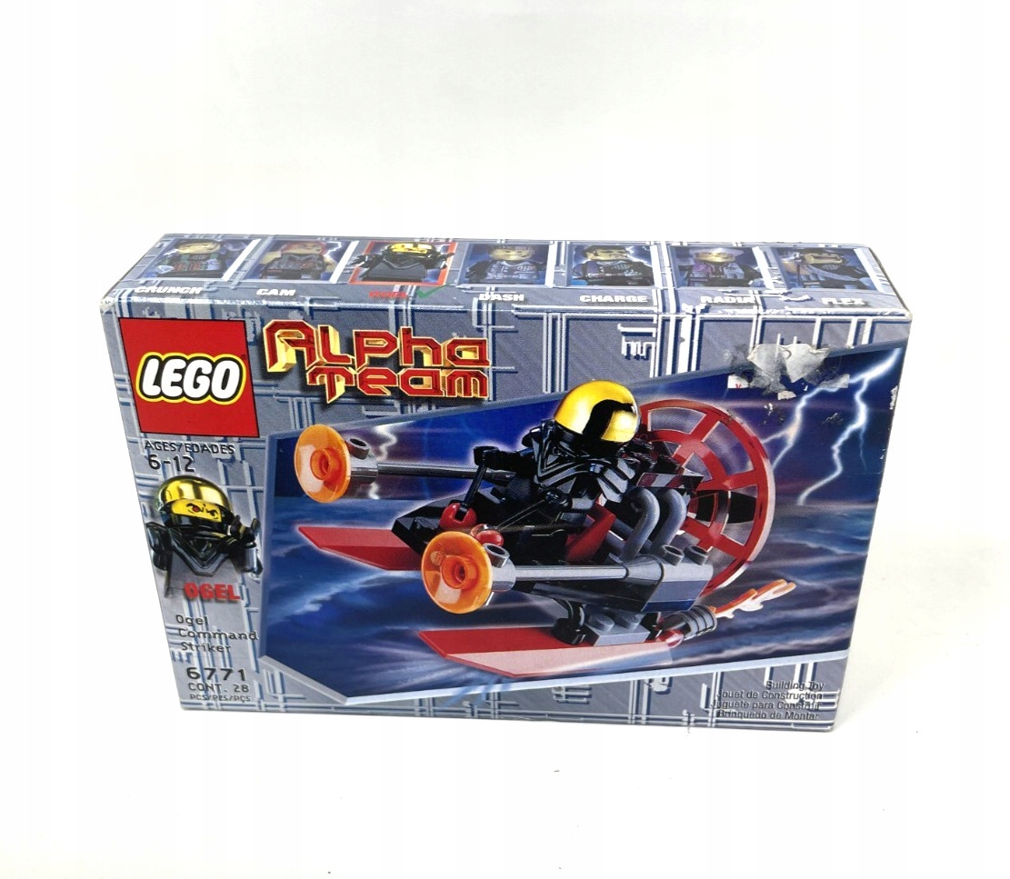 Nové Lego System 6771 Alpha Team Ogel Command Striker, neotevřené (misb), rok 2001