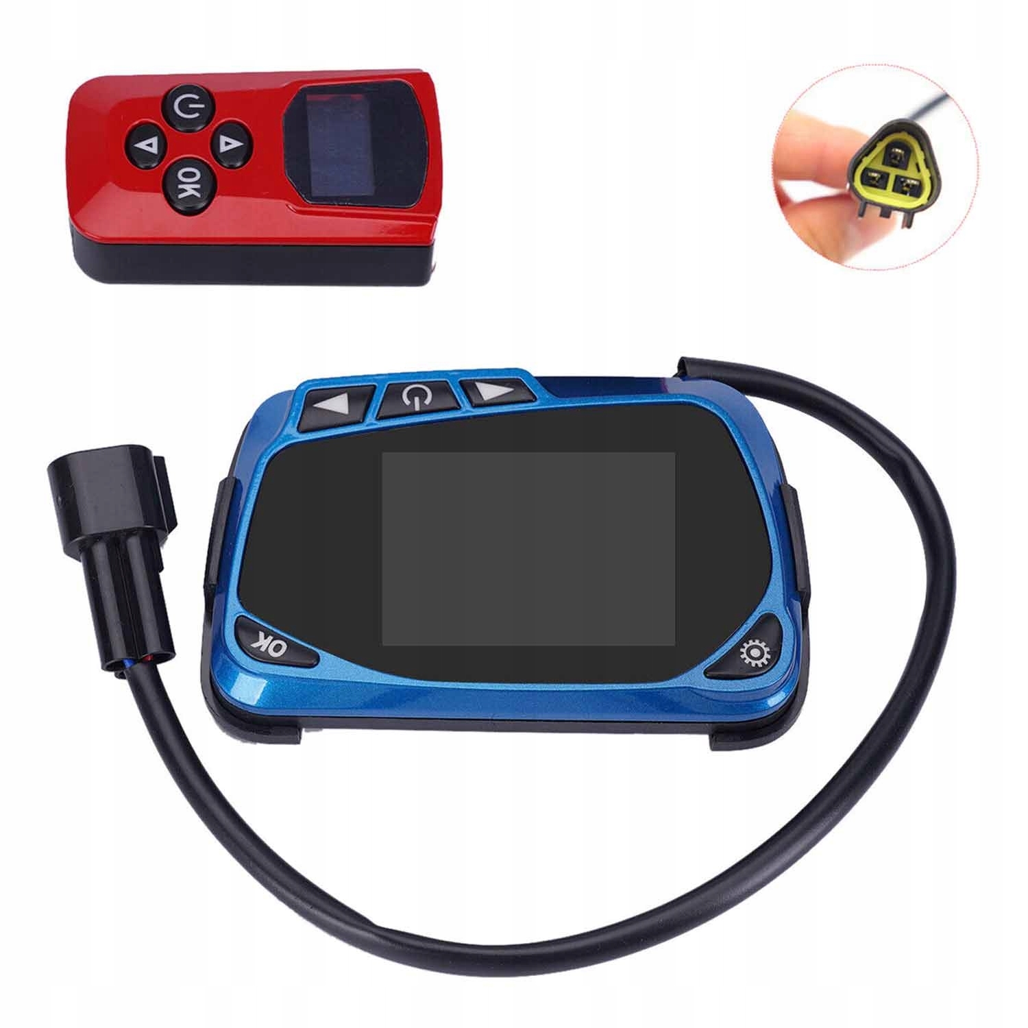 Ovladač Displej Ohřívač 12/24V Nezávislé Topení