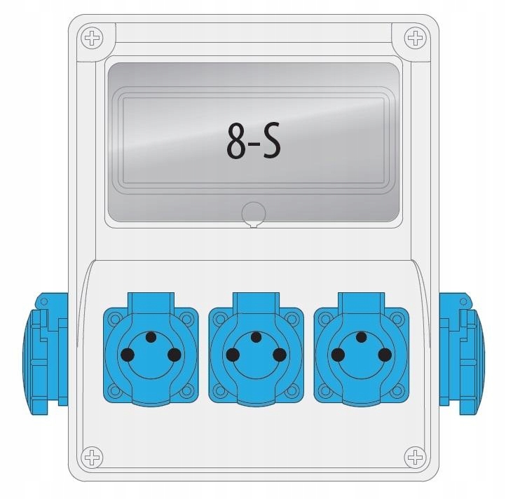 Rozvaděč R-box 240-8 5x230V 8S B.1812