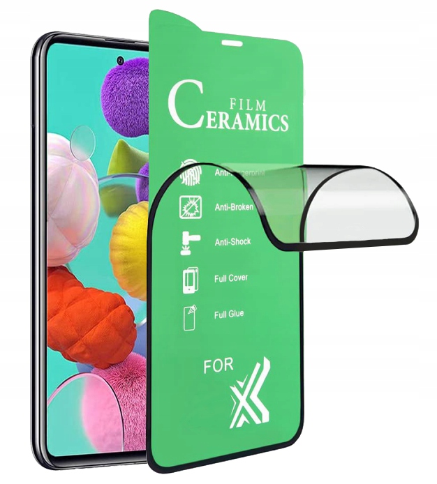 

Szkło Hybrydowe cały ekran do Samsung Galaxy A71