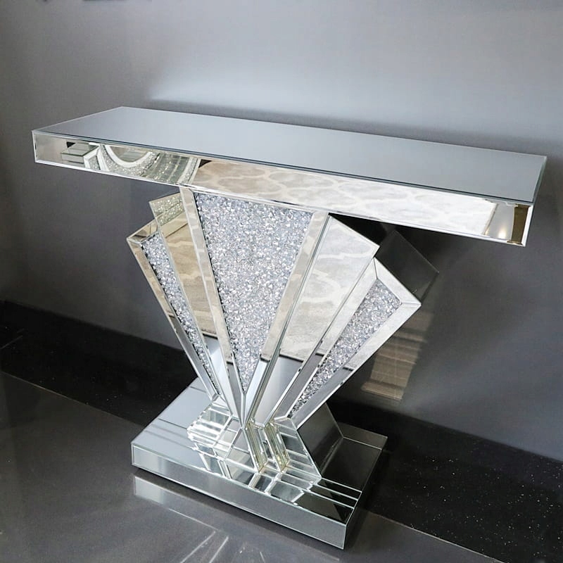 Konsola toaletka szklana stolik F-0545 90x30x75