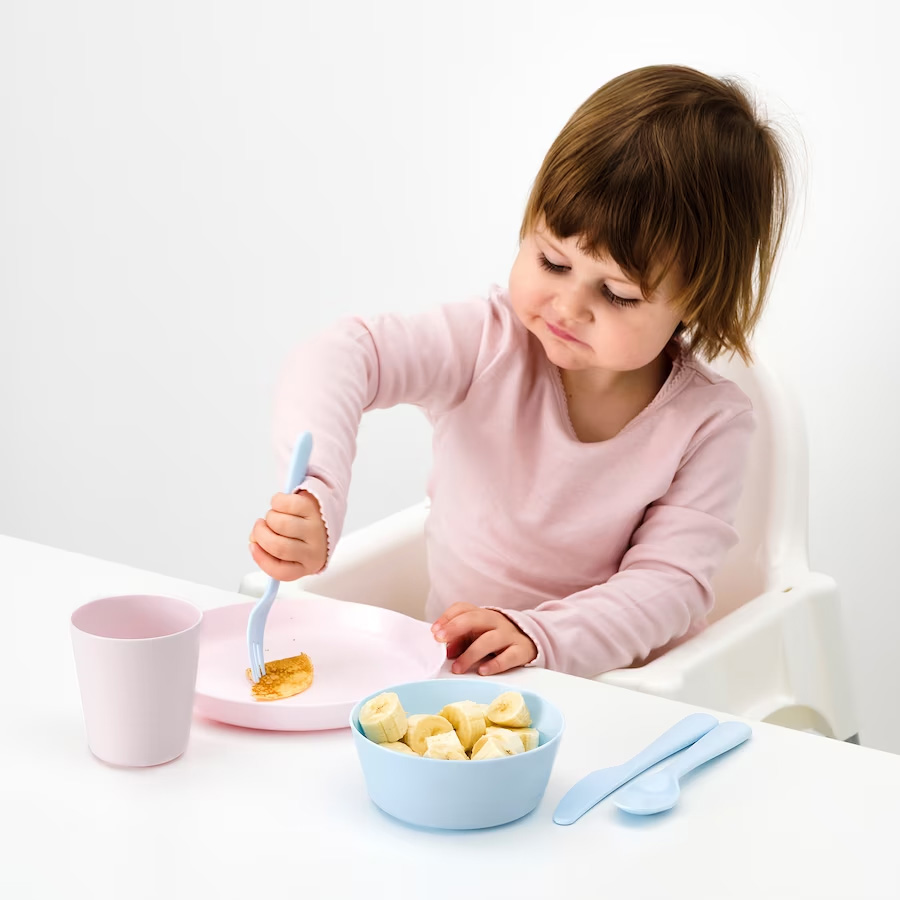 IKEA KALAS KUBKI PLASTIKOWE KOLOROWE 6 SZT. Marka IKEA