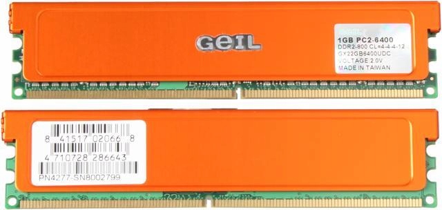 Pamięć GEIL DDR2 1GB , 800MHz