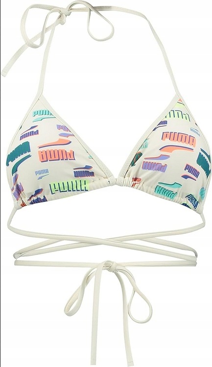 H6283 Puma Wrap Triangle Top Bikini Góra Od Stroju Kąpielowego S