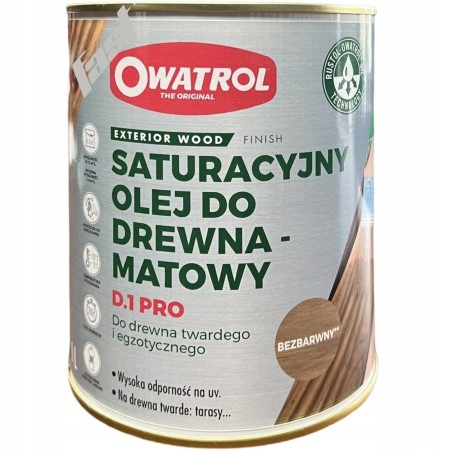 Owatrol D1 Pro saturační olej 1 L Bezbarvý