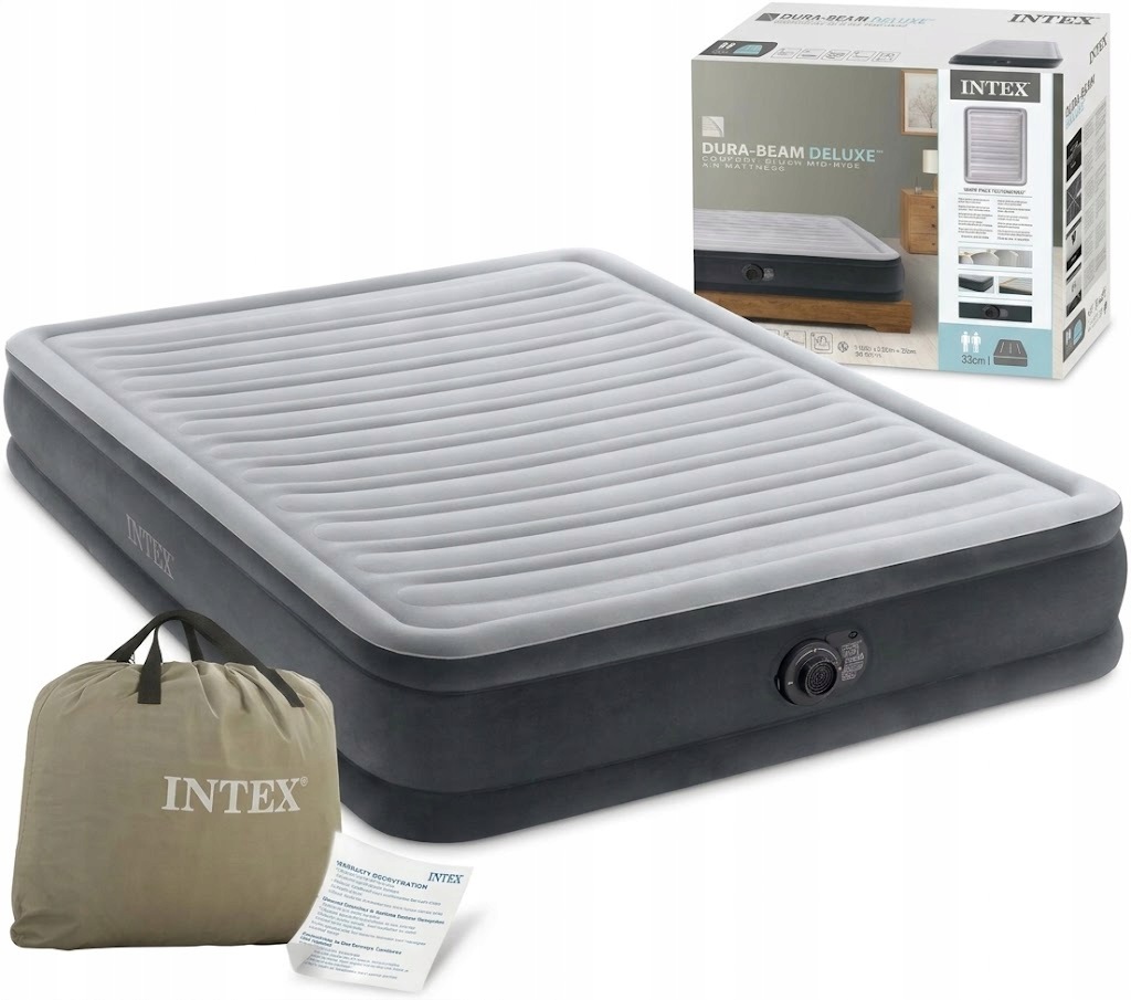 Nafukovací Matrace Pro 2 Osoby S Pumpičkou Postel Na Spaní Stan 2026 Intex 67770