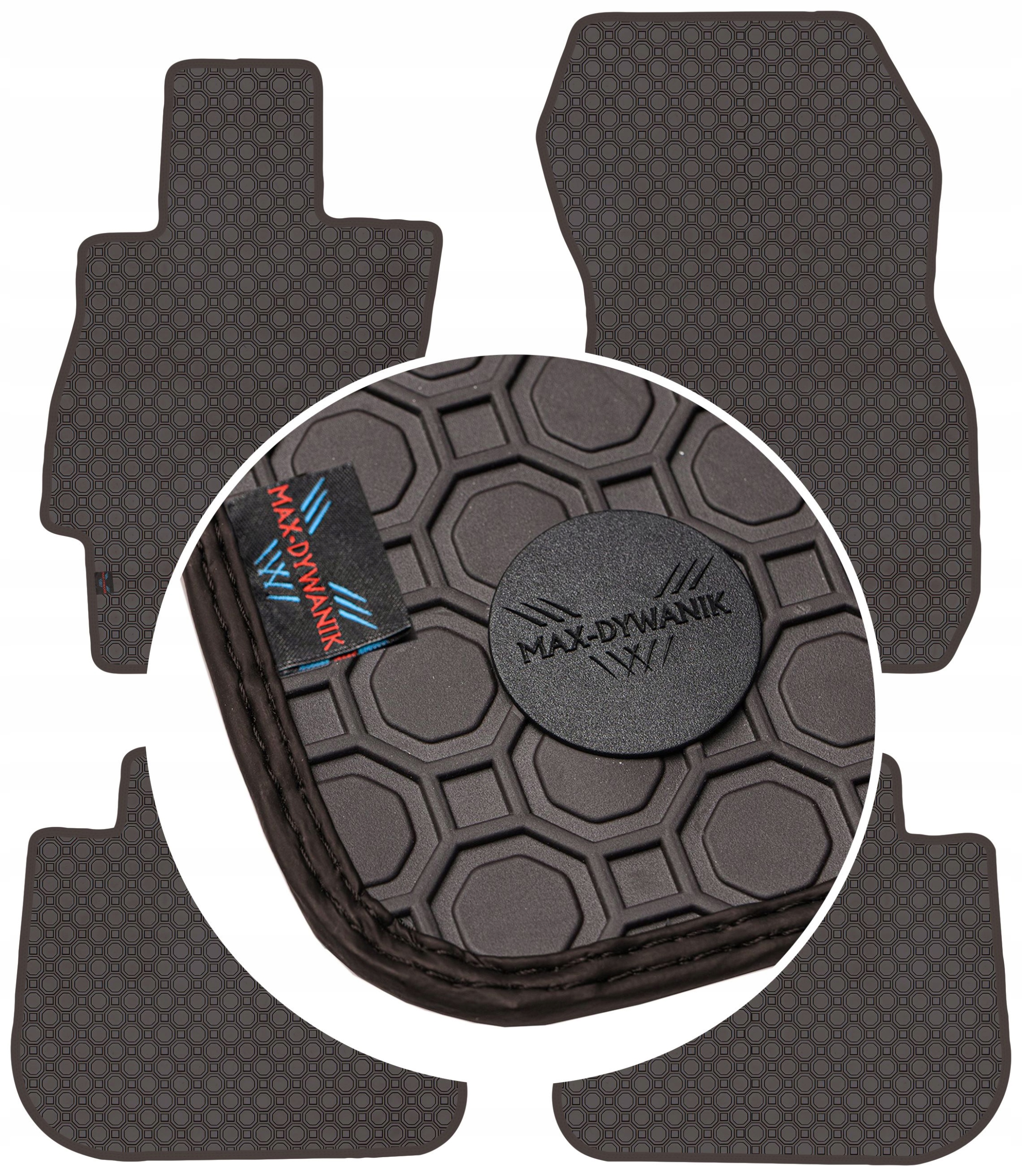 Subaru Forester IV 2013-2018 Коврики КОРИЧНЕВЫЙ