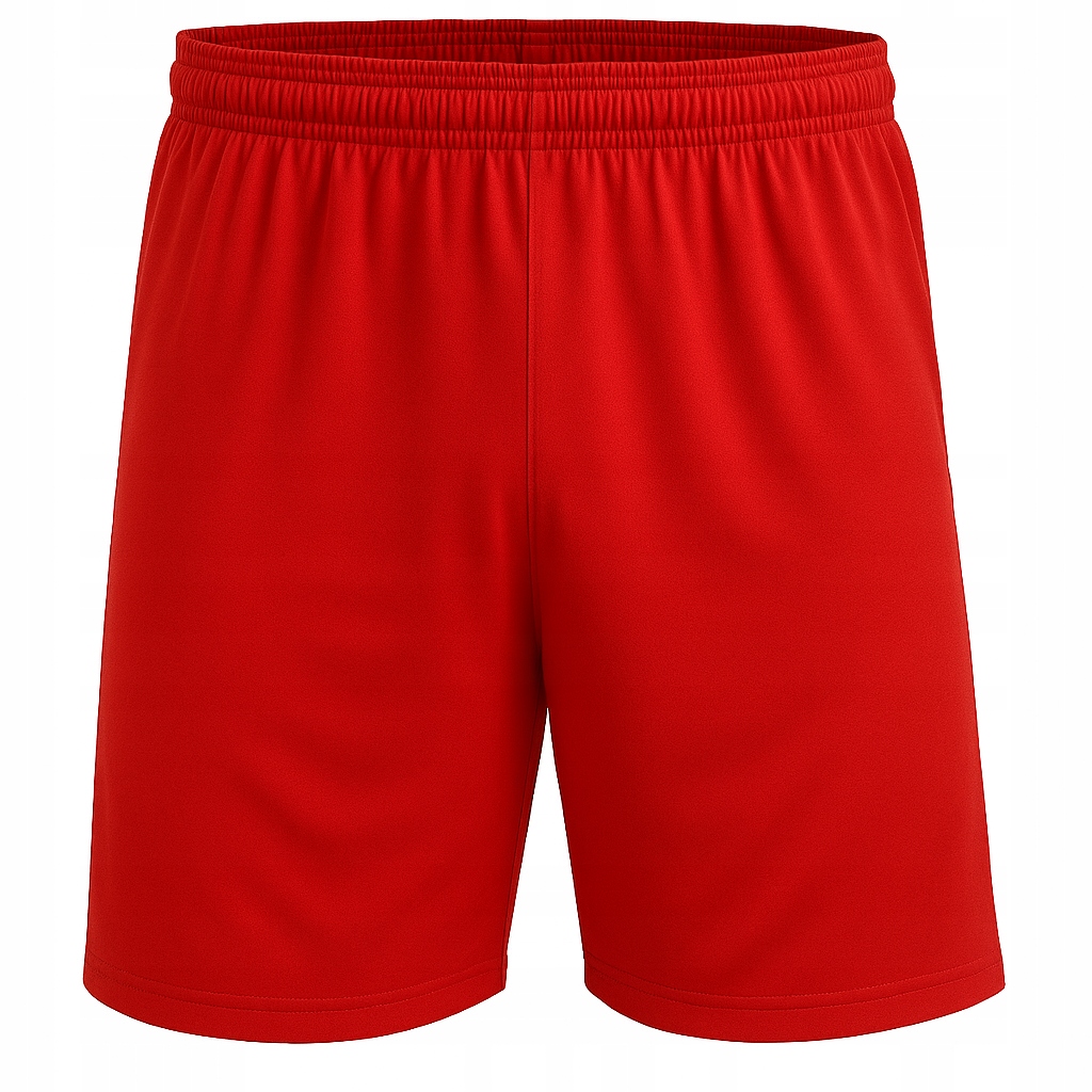 Krótkie Spodnie Sportowe Spodenki Piłkarskie Meczowe Treningowe Czerwone XL