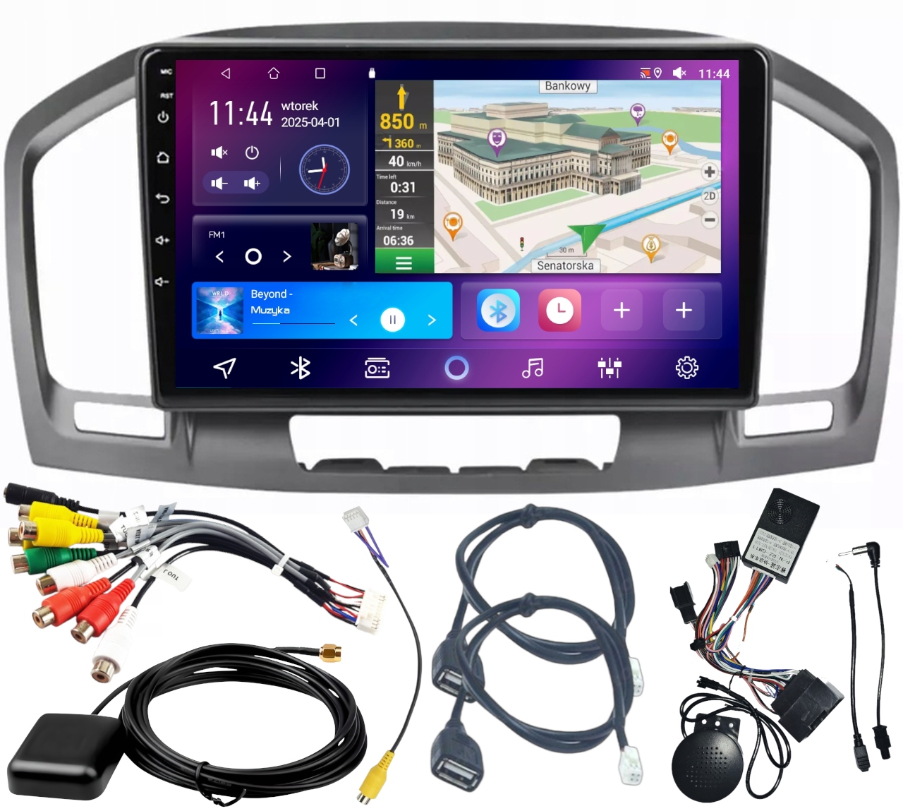 Autorádio Carplay Opel Insignia 2008-2013 Bt Wifi Android 4GB 64GB