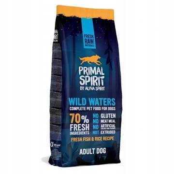 Levně Krmivo pro dospělé psy Primal Spirit Wild Waters 12 kg
