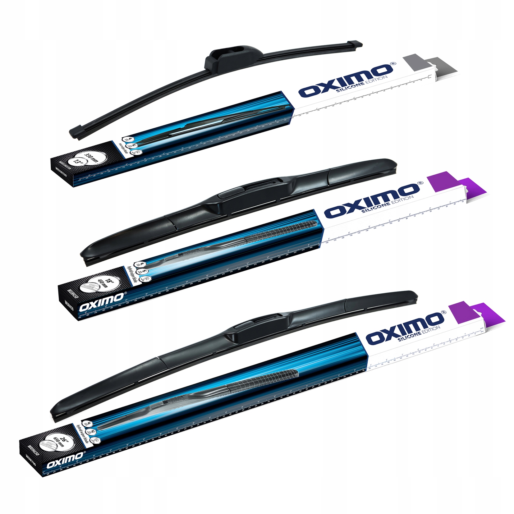 

Komplet Wycieraczek Hyundai i30 >2012 Przód+tył