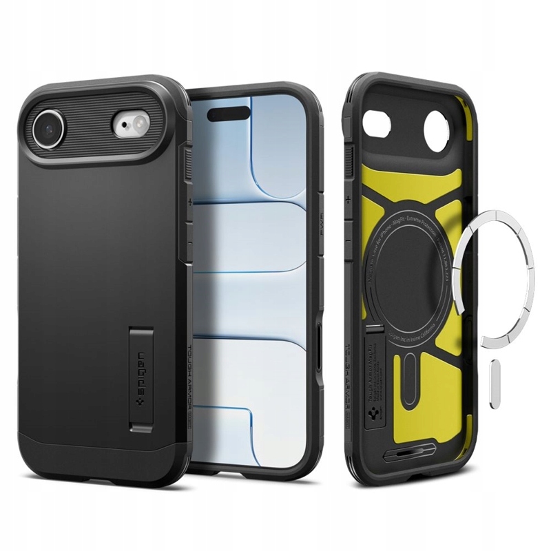 Pouzdro Spigen Tough Armor T-Mag MagSafe – iPhone Air (černé)