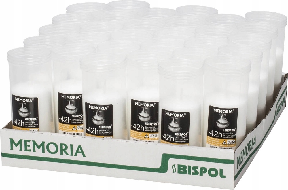 

Bispol wkłady parafinowe do zniczy P110/42H 30 szt