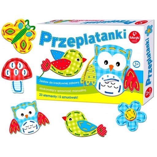

Przeplatanki Zestaw do kreatywnej zabawy Kukuryku