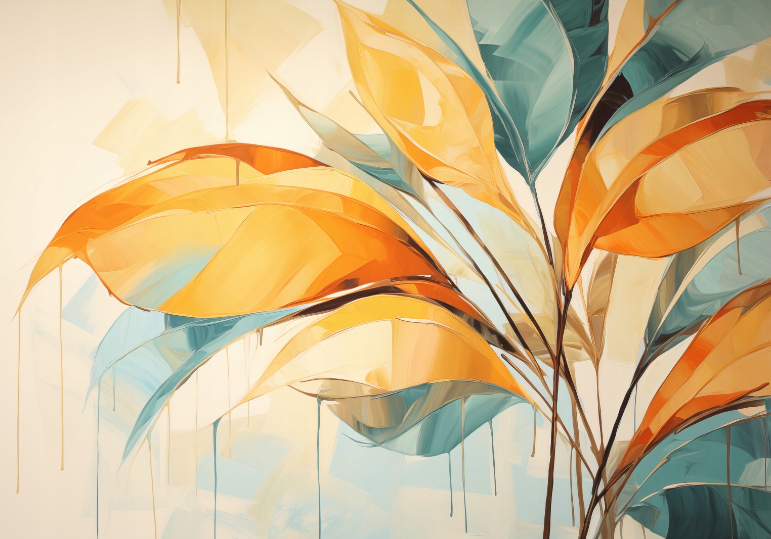 Plagát 100x70 cm Farby Prírody