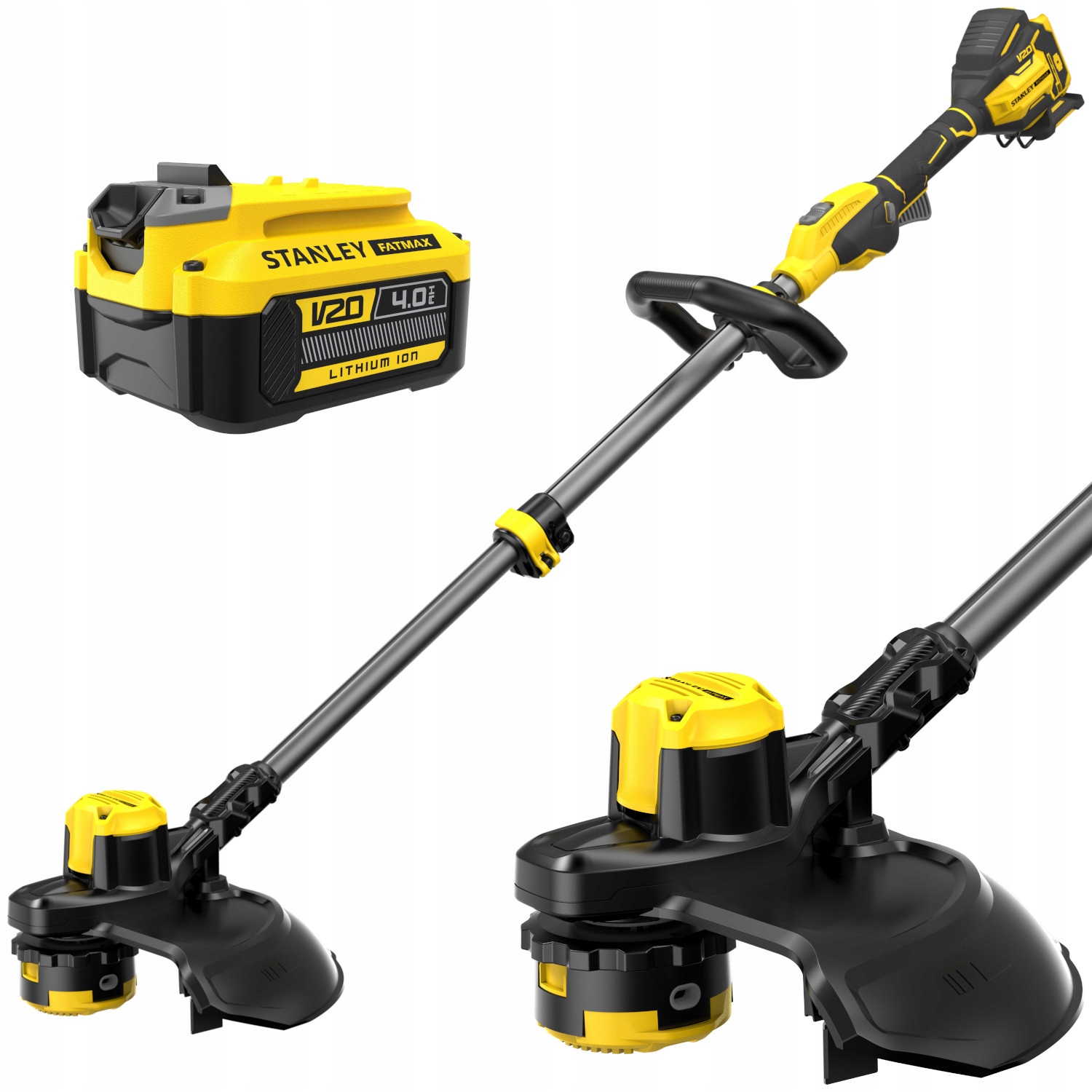 Stanley Podkaszarka akumulatorowa 18V 33cm SFMCSTB933B Aku 4Ah SFMCB204