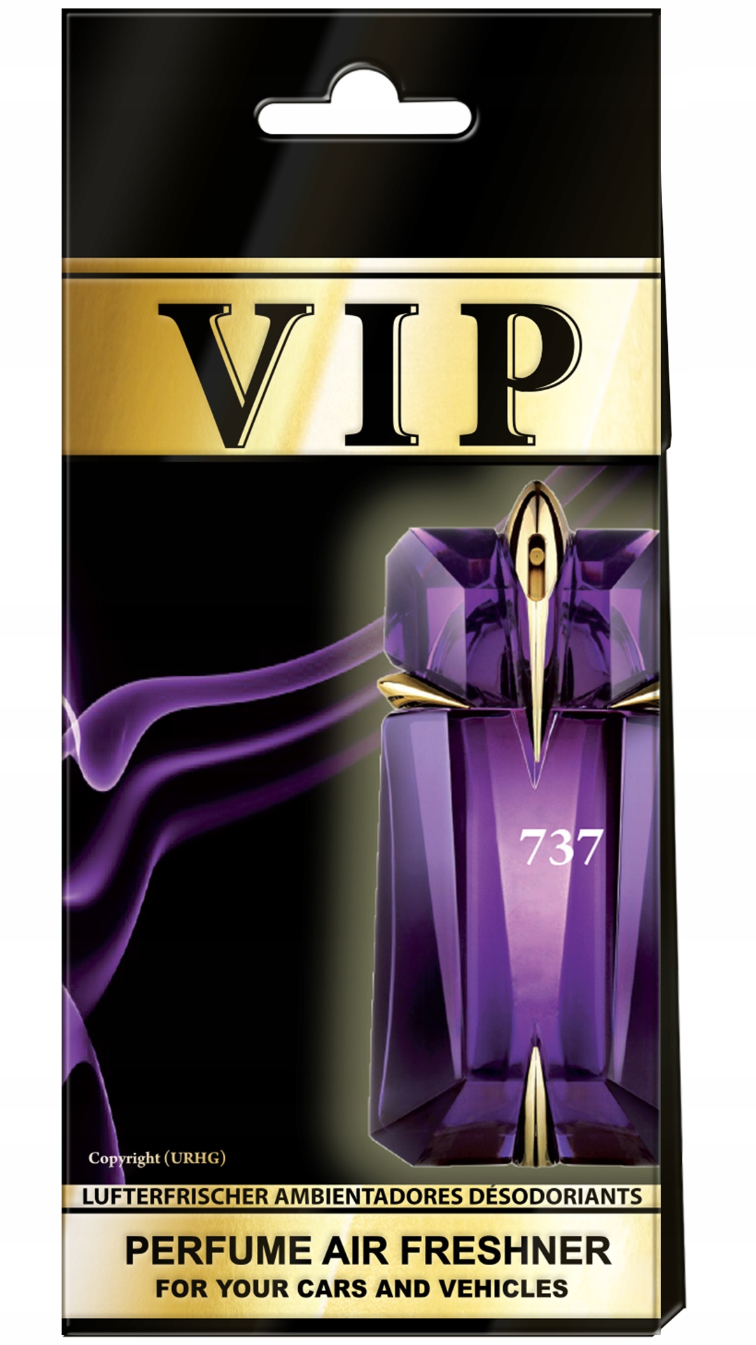

Caribi Vip 737 Zapach do auta Alien