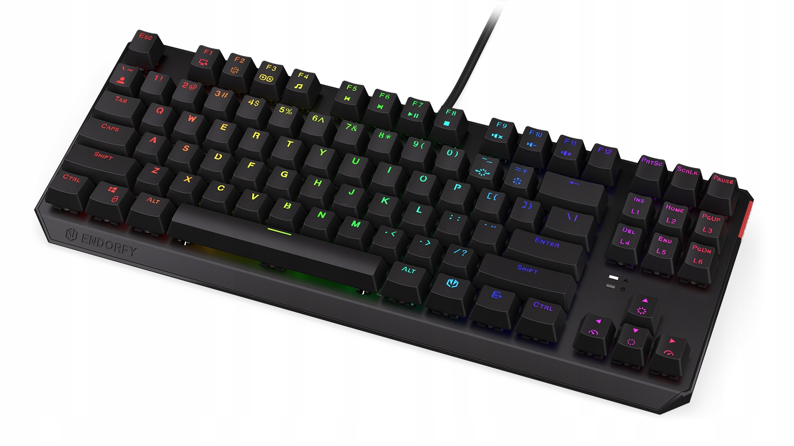 

Endorfy Thock Tkl Kailh Blue Rgb klawiatura gaming