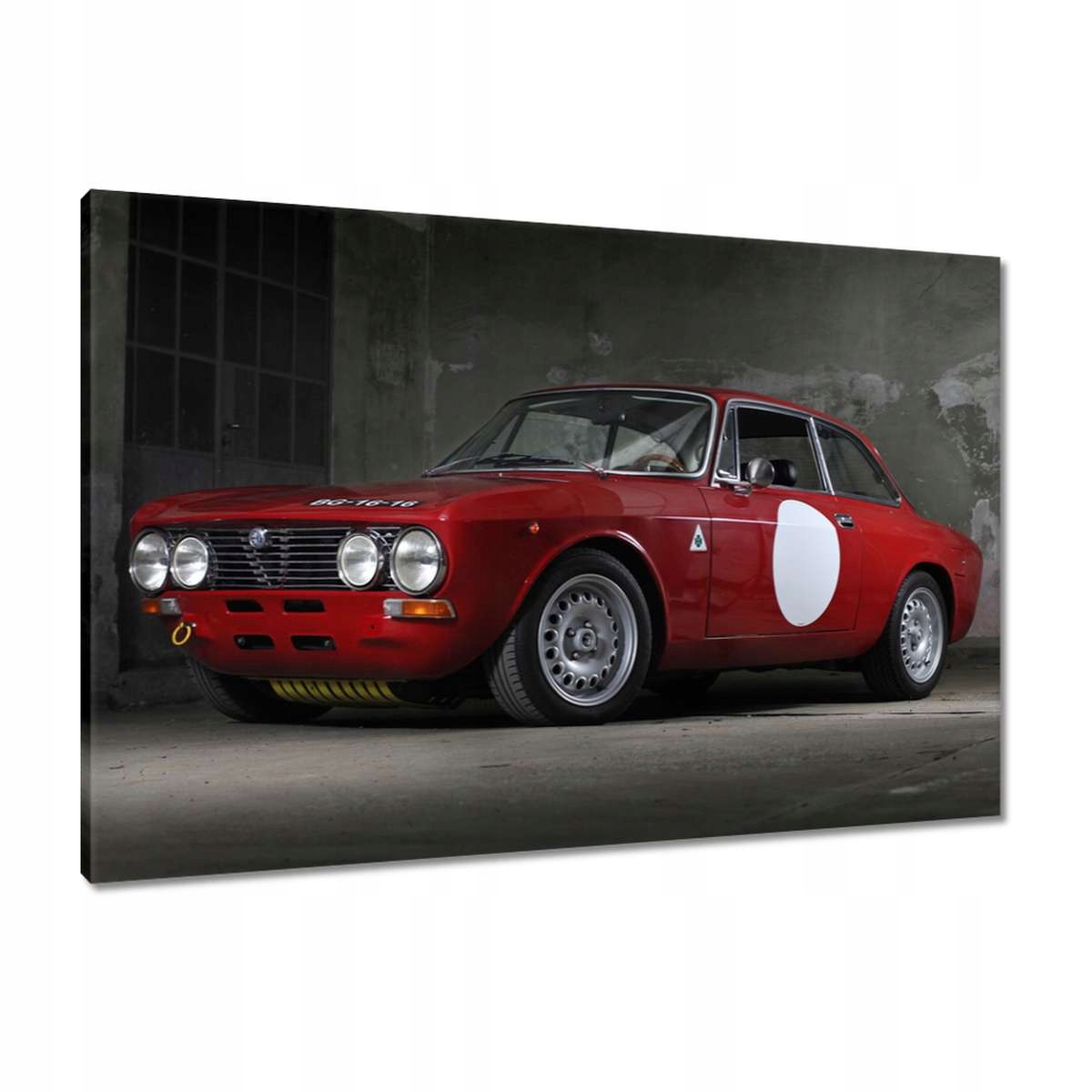 Obrazy 90x60 Červená Alfa Romeo