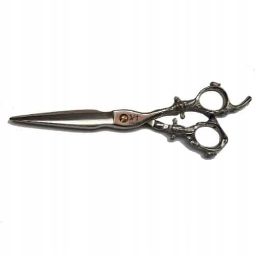 Kadeřnické nůžky Gold Ton 6,5" Kross Polish Silver