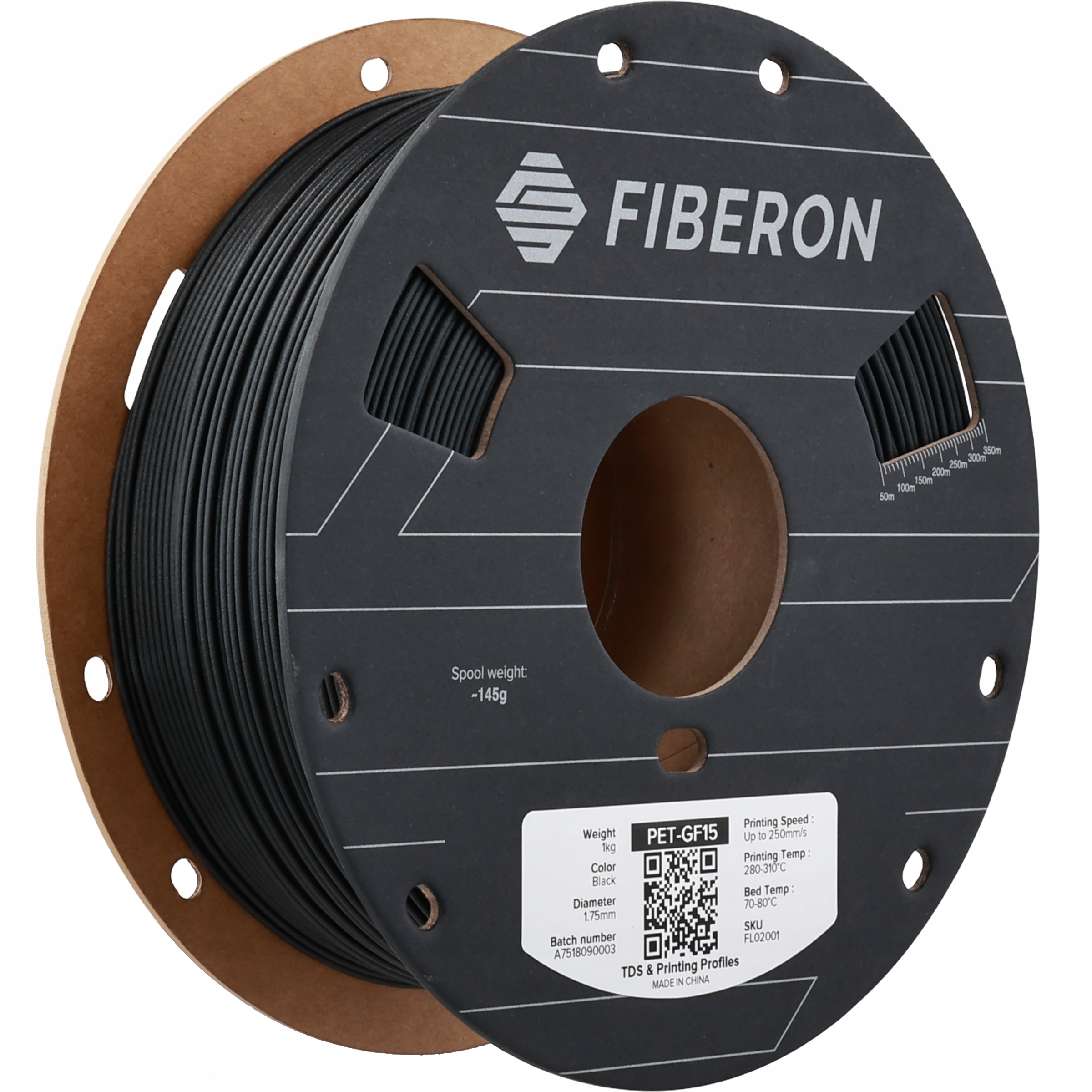 Filament PET Polymaker 1,75 mm 1000 g czarny