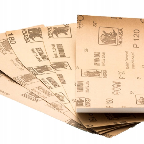 INDASA WhiteLine PAPIER ŚCIERNY NA SUCHO P280 x 1M Marka Indasa