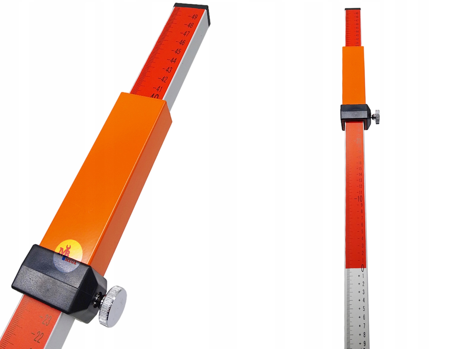 Nivel System ŁATA LASEROWA aluminiowa Długosć 2,4m LS-24 Waga produktu z opakowaniem jednostkowym 3 kg