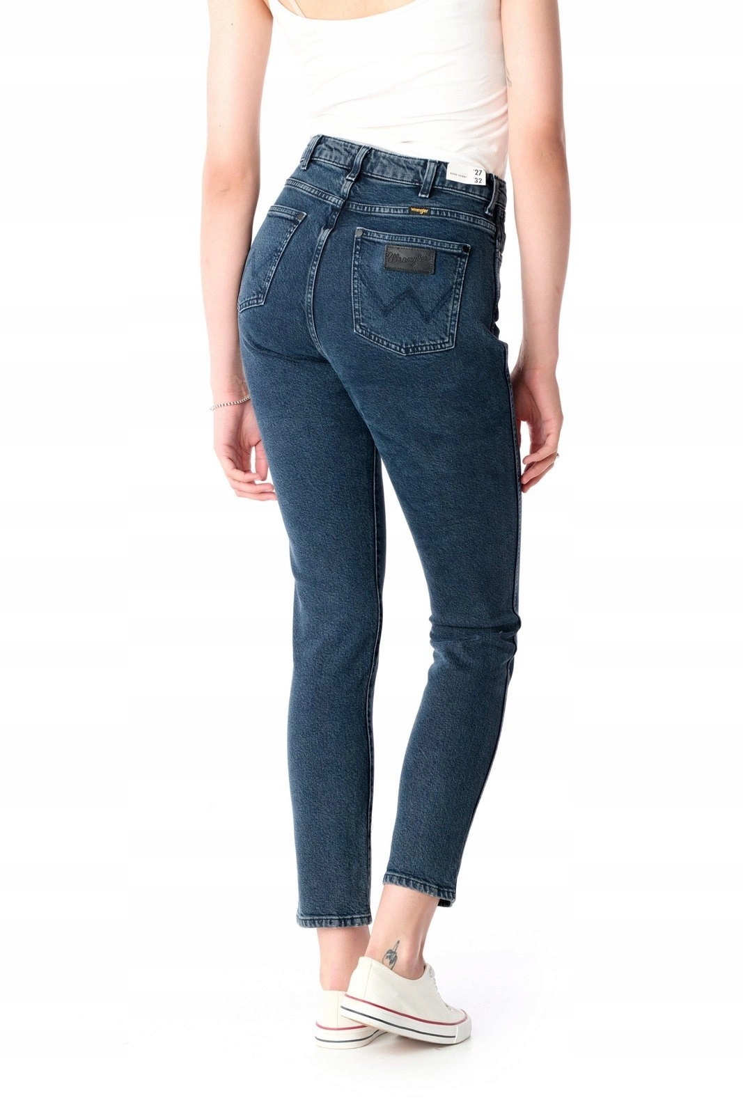 Dámské úzké nohavice džíny Wrangler Retro Skinny Midnight Sto W253WB19X 24/32